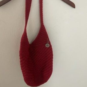 COPY - Vintage The Sak red handbag